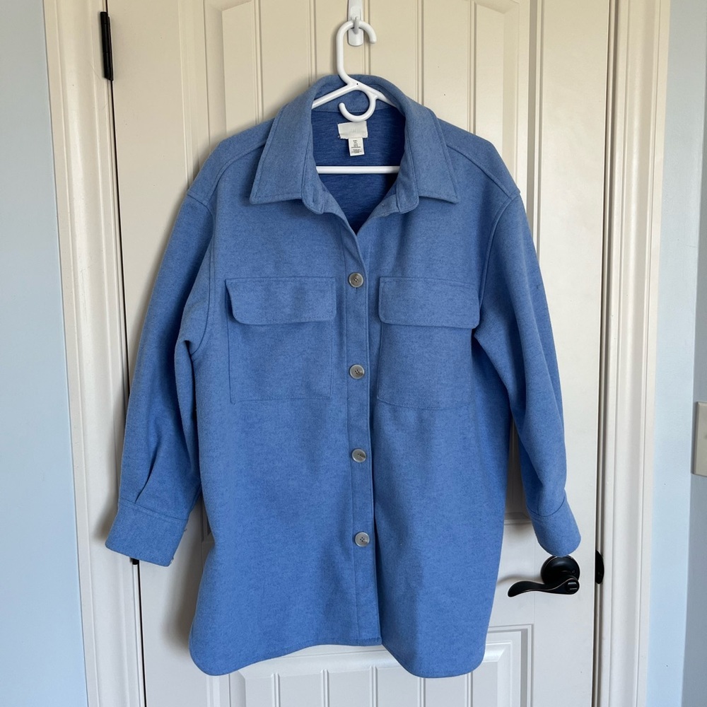 H&M oversize shacket
